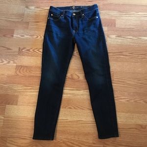 7 for all mankind skinny ankle 27